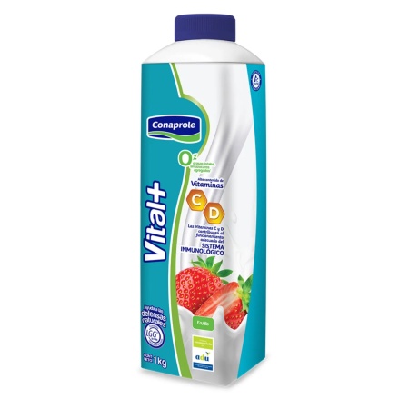 YOGUR VITAL+INMUN.FRUTILLA LIGHT 1 KG