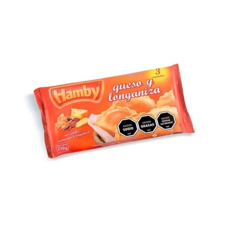 EMPANADAS HAMBY QUESO Y LONGANIZA X 3