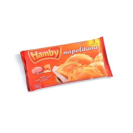 EMPANADAS HAMBY NAPOLITANA X3
