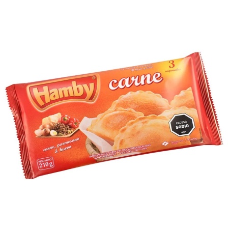 EMPANADAS HAMBY CARNE X 3
