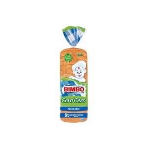PAN BLANCO BIMBO CERO CERO 500 GR.