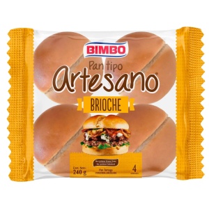 PAN BRIOCHE BIMBO X 4 240 GR.