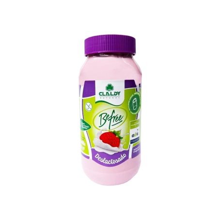 YOGUR BEFREE FRUT DESLACTOSADO CLALDY 780 ML