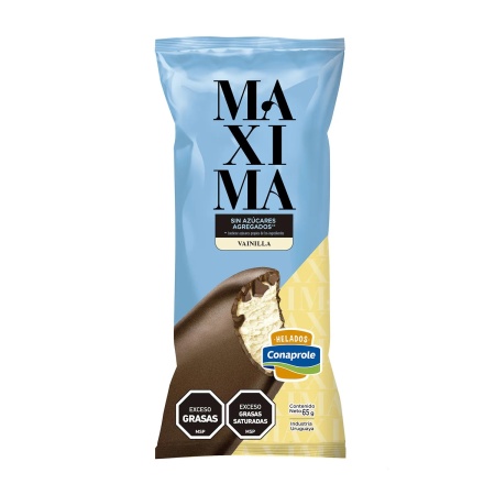 HELADO CONAPROLE BARRA MAXIMA VAIN S/AZUCAR 65G.