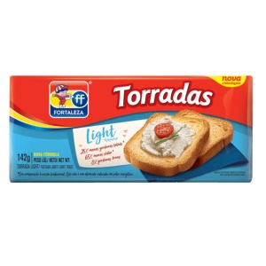 TOSTADAS LIGHT FORTALEZA 142 GR.