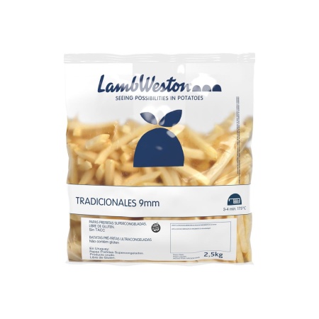 PAPAS FRITAS LAMBWESTON 2.5 KG.