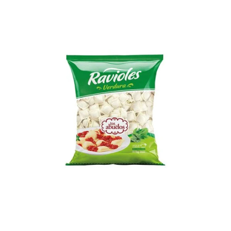 RAVIOLES LOS ABUELOS VERDURA 1 KG
