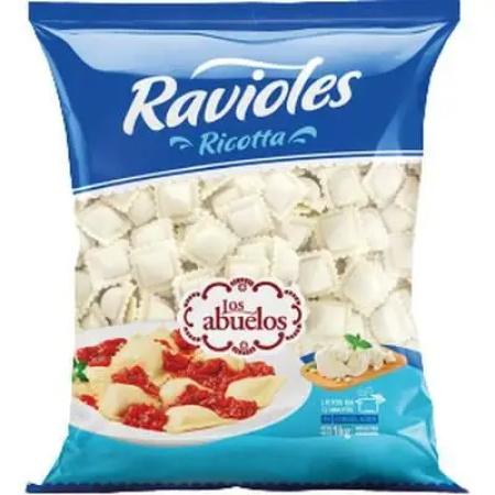 RAVIOLES LOS ABUELOS RICOTTA 1 KG
