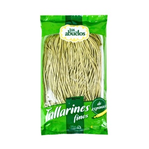 TALLARINES LOS ABUELO AL HUEVO CON ESPINACA 500 GR
