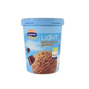 HELADO DULCE DE LECHE GRANIZADO LIGHT CONAPROLE 900 ML