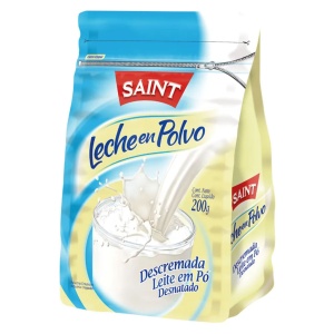 LECHE EN POLVO DESCREMADA SAINT 200 GR
