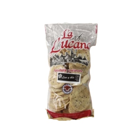 GALLETA VEGANA LINO/CHIA LA LUCANA