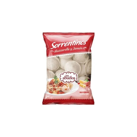 SORRENTINOS LOS ABUELOS JAMÓN y MUZZARELLA 860 GR