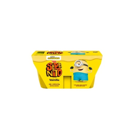 POSTRE SERENITO WAU VAINILLA PACK X2 190 GR