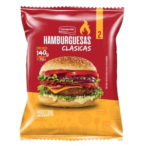 HAMBURGUESA CONAPROLE 2 X 70 GR.