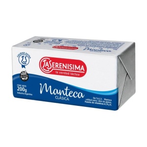 MANTECA LA SERENISIMA 200 GR