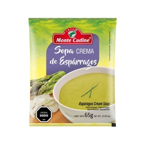 SOPA CREMA MONTE CUDINE ESPARRAGOS 65 GR.