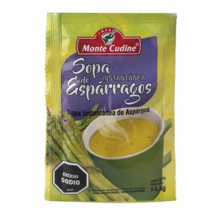 SOPA INSTANTANEA MONTE CUDINE ESPARRAGOS
