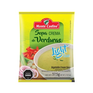 SOPA CREMA LIGHT MONTE CUDINE VERDURA 37.5G