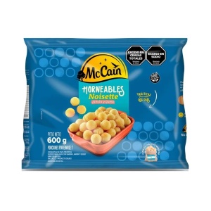 PAPAS NOISETTES MCCAIN HORNEABLE JAMÓN Y QUESO 600 GR