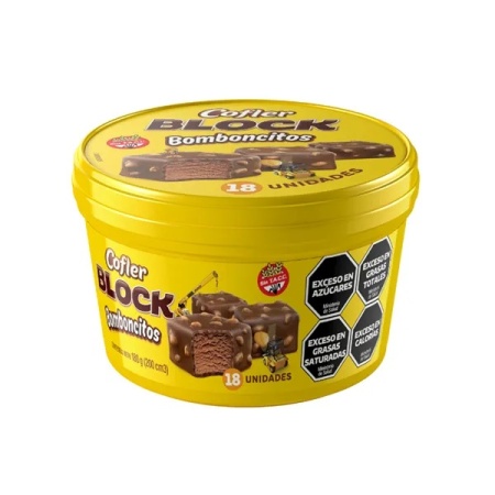 HELADO ARCOR COFLER BLOCK BOMBONCITO 180GR.