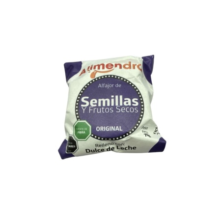 ALFAJOR ALIMENDRA PUNTA DELEITE DULCE DE LECHE /FRUTOS ROJOS