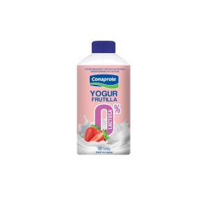 YOGUR FRUTILLA DESLACTOSADO 500 GR