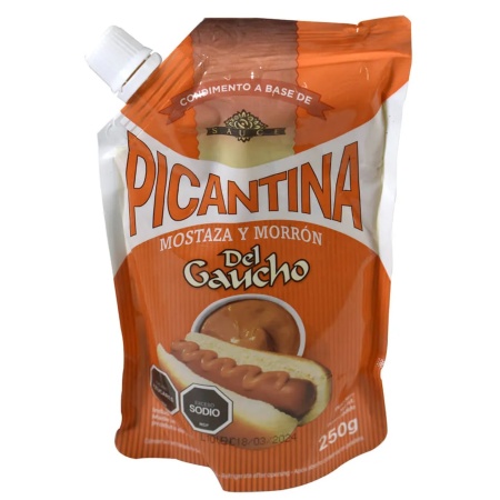 PICANTINA DEL GAUCHO DOY PACK 250 GR.