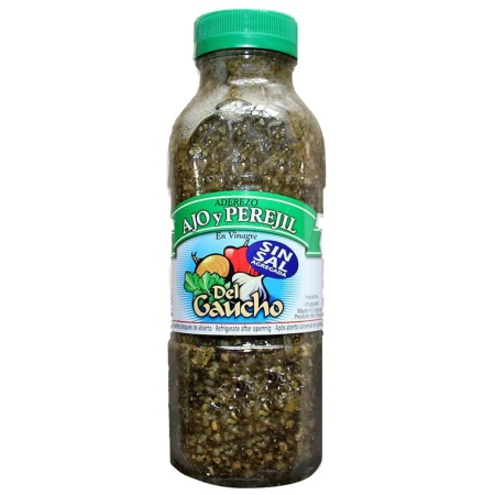AJO Y PEREJIL SIN SAL DEL GAUCHO 350 GR.