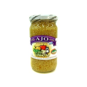 AJO EN VINAGRE SIN SAL DEL GAUCHO FRASCO 328 GR.