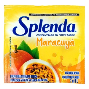 JUGO SPLENDA MARACUYA 7 GR.