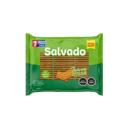 GALLETA SALVADO MAESTRO CUBANO 360 GR.