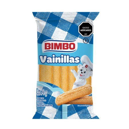 PLANTILLA VAINILLA BIMBO 74 GR.