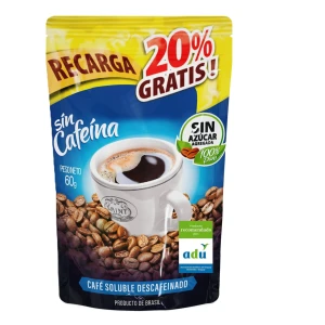 CAFE SAINT RECARGA DESCAFEINADO 60 GR.