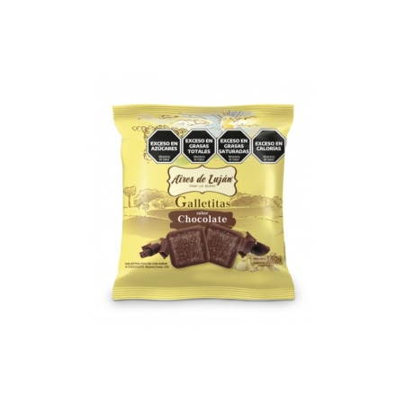 GALLETA AIRE DE LUJAN CHOCOLATE 180 GR.