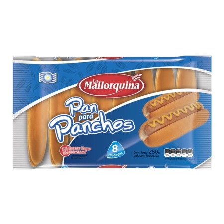 PAN DE PANCHOS LA MALLORQUINA X 8