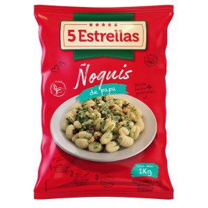ÑOQUIS 5 ESTRELLAS 1 KG.