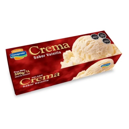 HELADO CONAPROLE BARRA CREMA 1 LT.