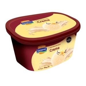 HELADO CONAPROLE BARRA CREMA 2 LT.