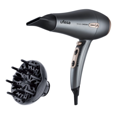 SECADOR DE CABELLO UFESA KERATIN