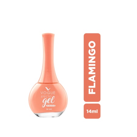 ESMALTE VOGE EFECTO GEL FLAMINGO