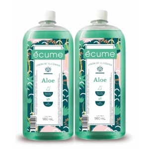 PACK ECUME X 2 ALOE 980 ML