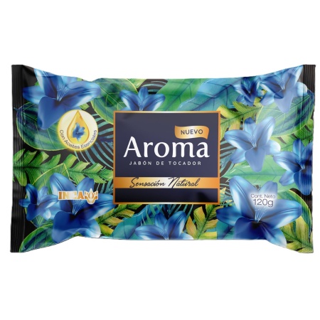 JABON TOCADOR AROMA SENSACIÓN NATURAL 120 GR
