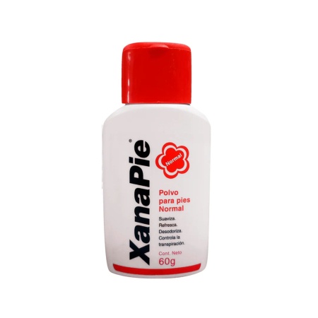 TALCO ANTITRANSPIRANTE XANAPIE ROJO 80 GR