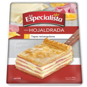TAPA PASCUALINA RECTANGULAR LA ESPECIALISTA