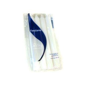VELAS BELLA VELA BLANCA FAMILIAR X4