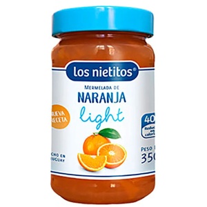MERMELADA NARANJA LIGHT LOS NIETITOS 340 GR