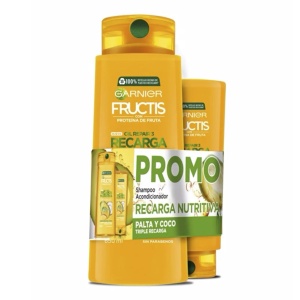 PACK FRUCTIS RECARGA NUTRITIVA - CHAMPÚ 350 ML + ACONDICIONADOR 200 ML