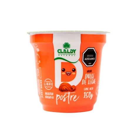 POSTRE CLALDY DULCE DE LECHE 150 GR