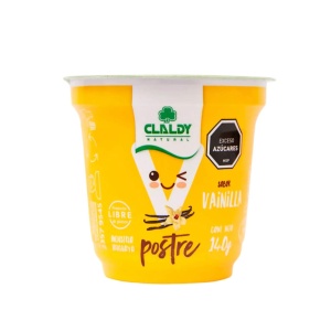POSTRE CLALDY VAINILLA 140 GR